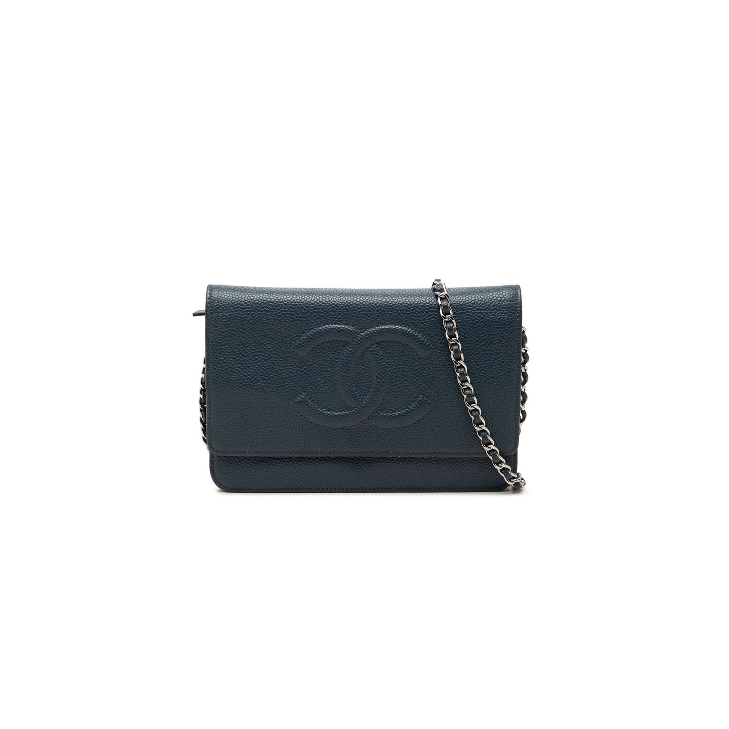 CHANEL CAVIAR TIMELESS WALLET ON CHAIN (19*12.5*3.5cm)